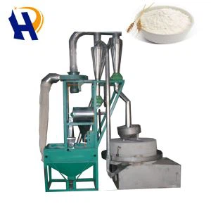 Molino de harina de maíz Molino de piedra Máquina amoladora de máquinas fabricantes de máquinas de fresado